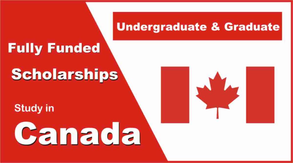 scholarship for undergraduate students in canada